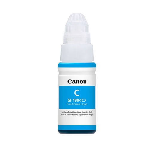 [COM751] TINTA CANON GI 190 CIAN