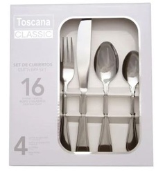 [HOG0100] SET DE CUBIERTOS PLATEADOS P/12 PERSONAS