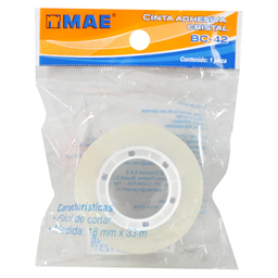 [LIM578] DESCONTINUADO CINTA CRISTAL 18X33 (USAR OFI1707)