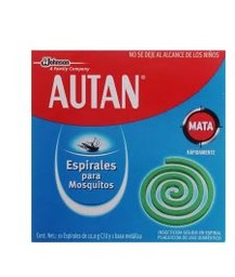 [LIM608] REPELENTE ESPIRAL AUTAN CAJA/10