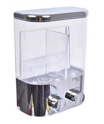 [LIM863] DISPENSADOR DOBLE PARA JABON EN GEL