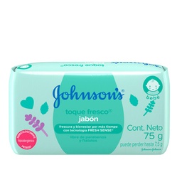 [LIM876] JABON J&J TOQUE FRESCO X 75G