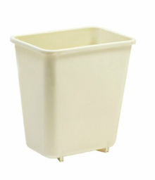 [LIM893] BASURERO PLASTICO P/OFICINA VANITY MARFIL