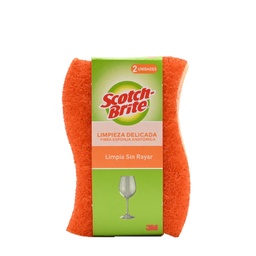 [LIM923] ESPONJA SCOTCH BRITE DUAL NARANJA