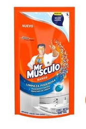 [LIM940] LIMPIADOR MR. MUSCULO BAÑO 5 EN 1 DOYPACK (500ML)