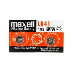 [OFI1772] BATERIA LR41 1.5V MAXELL