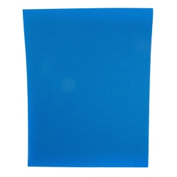 [OFI1908] HOJAS FOAMY T/CARTA  AZUL PAQ/25