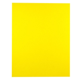 [OFI1909] HOJAS FOAMY T/CARTA AMARILLO PAQ/25