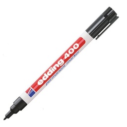 [OFI1954] MARCADOR PERMANENTE EDDING NEGRO 400 P/FINA