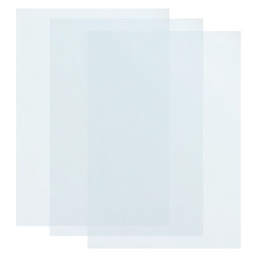 [OFI2094] PASTAS P/ENCUADERNAR T/CARTA TRANSPARENTE