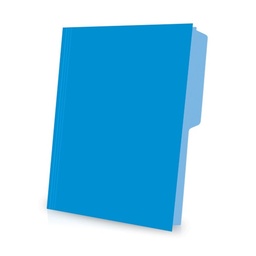 [OFI253] FOLDER INTERIOR OFICIO PENDAFLEX AZUL 