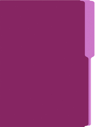 [OFI255] FOLDER INTERIOR OFICIO COLOR MORADO 