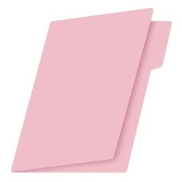 [OFI258] FOLDER INTERIOR OFICIO COLOR ROSADO