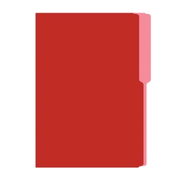 [OFI397] FOLDER INTERIOR OFICIO COLOR CORINTO 