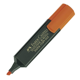 [OFI40] MARCADOR FLUORESCENTE NARANJA  FABER CASTELL (01157-N)