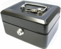 [OFI509] CAJA CHICA PARA DINERO 10"  (METAL C/LLAVE)