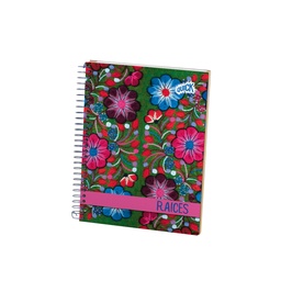 [OFI567] CUADERNO ESPIRAL 1/2 CARTA CUADRICULA #2