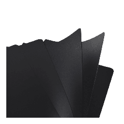 [OFI587] PASTA P/ENCUA. PLASTICA  NEGRA T/CARTA