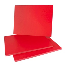 [OFI595] PASTA P/ENCUA. PLASTICA ROJAS T/CARTA