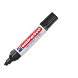 [OFI658] MARCADOR PERMANENTE NEGRO EDDING # 500