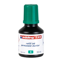 [OFI664] TINTA P/MARCADOR PERMANENTE VERDE T-25