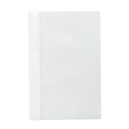 [OFI69] FOLDER PLASTICO COLOR BLANCO T/OFICIO