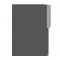 [OFI710] FOLDER INTERIOR OFICIO COLOR GRIS