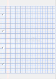 [OFI745] HOJAS CUADROS T/CARTA CIENTO