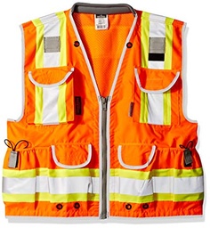 [SEG143] CHALECO TIPO INGENIERO NARANJA RADIANS 