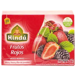[CAF916] TE HINDU DE FRUTOS ROJOS